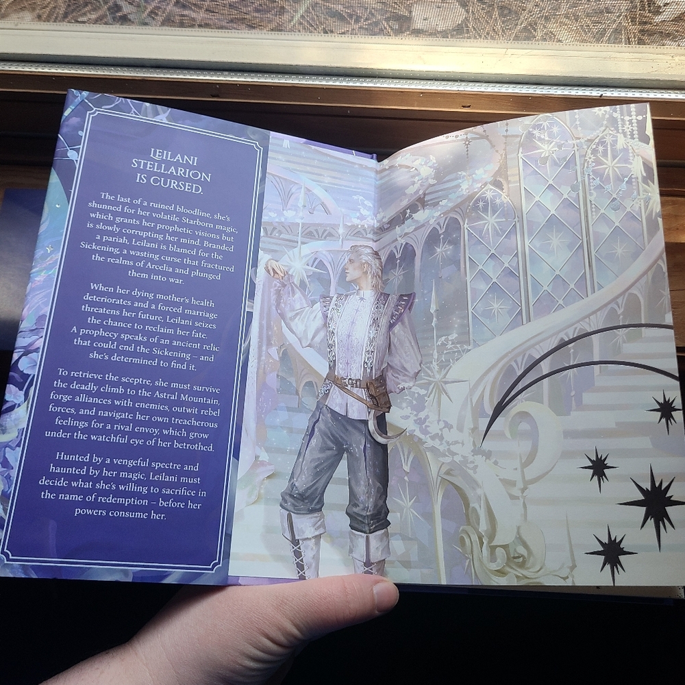 The Last Starborn Seer Hardcover - Purple Cover - Picture 3 of 6
